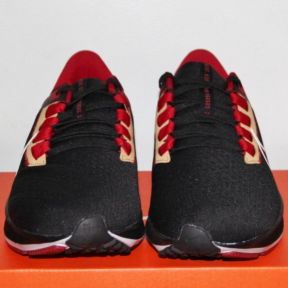 Nike Air Zoom Pegasus 38 San Francisco 49ers Football Mens 14 - Picture 5 of 9